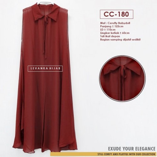 CC-180 Long Vest Ceruti